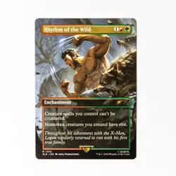 Rhythm of the Wild | Secret Lair Drop Regular | Marvel: Wolverine | MTG - Image 1