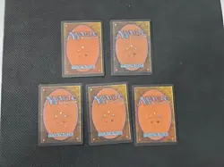 5 Revised Signed Autograph Douglas Shuler Cards Hypnotic Specter Uthden Troll. - Image 2