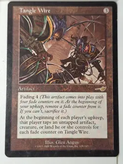 Tangle Wire - Nemesis - Magic the Gathering MTG Nice! - Image 1
