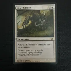 MTG Magic the Gathering Stony Silence (36/297) Innistrad M-LP - Image 1