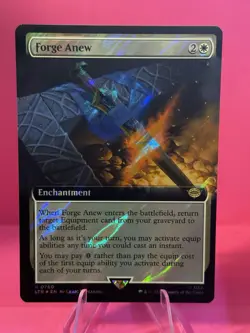 Forge Anew (Extended Art) (Surge Foil) Universes Beyond: the Lord of the Rings: - Image 1