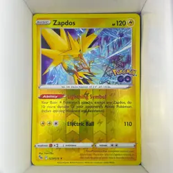 Zapdos 029/078 Pokemon GO Holo Rare English Holo - Image 1