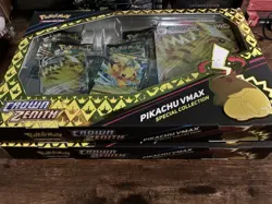 Pokemon TCG Sword & Shield Game Crown Zenith Pikachu VMAX Special Collection Box 820650851889 - Image 1