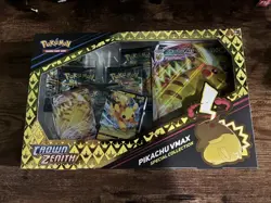 Pokemon TCG Sword & Shield Game Crown Zenith Pikachu VMAX Special Collection Box 820650851889 - Image 2