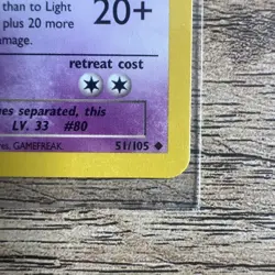 Pokemon TCG Light Slowbro Neo Destiny 51/105 Unlimited Uncommon NM-MINT 🔥🔥 - Image 4