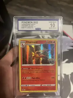 Charizard Pokemon Go 2022 Gem Mint 10 Holo Rare! Pokemon - Image 1