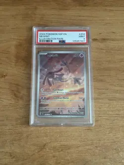 PSA 9 Mesprit 204/191 Pokemon Surging Sparks Illustration Rare 2024 MINT - Image 1