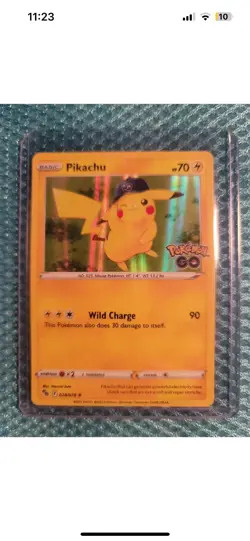 ⭐2022 Pokemon GO: Pikachu - 028/078 - Holo Rare✨ - Image 1