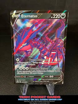 Eternatus V SWSH064, Black Star Promo, Pokemon, NM - Image 1