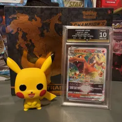 🔥 Charizard VSTAR 015/100 Japanese Star Birth GetGraded Pristine 10 Pokemon - Image 1