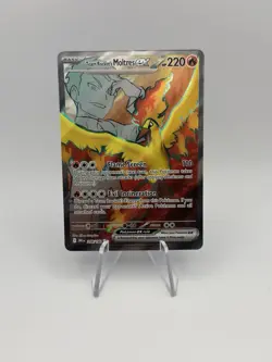 Pokemon TCG Team Rockets Moltres EX Destined Rivals 208/182 NearMint Condition - Image 1