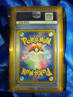 Poncho Pikachu Mega Charizard Y 208 XY Promo Pokemon Graded Slab PSA 9 - Image 2