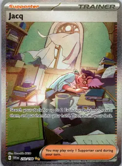 Jacq 250/198 Special Illustration Rare Scarlet & Violet Base Set Pokemon TCG - Image 1