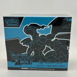 Pokemon Center Edition Black Bolt ETB Elite Trainer Box Sealed Brand New - Image 1