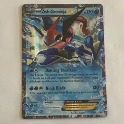 Pokemon TCG Ash-Greninja EX XY133 Blackstar Promo 2016 Excellent - Image 1