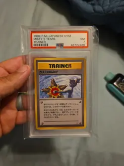 PSA 7 Misty’s Tears 1998 Gym Trainer Japanese Pokemon NM - Image 1