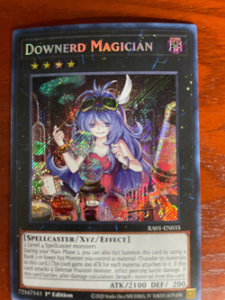YuGiOh Downerd Magician RA01-EN035 1st Ed Secret Rare Pack Fresh - Image 1