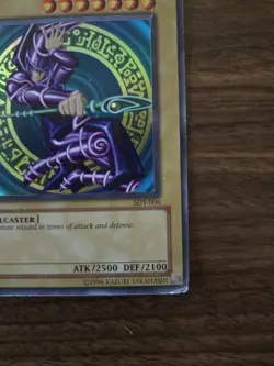 Dark Magician - SDY-006 - 46986414 - Heavily Played - Image 3