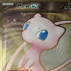 2023 Pokemon Mew ex Full Art 151 UPC Gold Metal Promo Card 205/165 PSA 10 GEM MT - Image 3