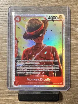 One Piece Monkey D. Luffy Card Game OP12-015 SR Legacy of the Master - Image 1