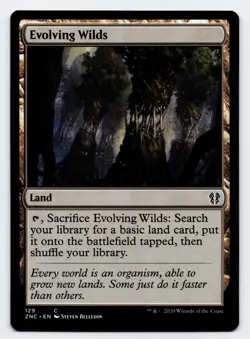 Evolving Wilds [129] ZNC Common Non-Foil [MTG Card English] - Image 1