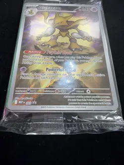 Alakazam - 009 - ME: Mega Evolutions Promo (MEP) Pokemon TCG Card, Sealed! - Image 3