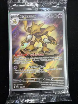 Alakazam - 009 - ME: Mega Evolutions Promo (MEP) Pokemon TCG Card, Sealed! - Image 4