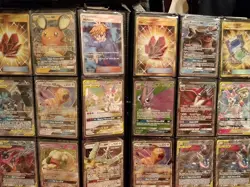 100 Pokemon Card Lot GUARANTEED ONE V,VMAX,GX,EX,OR FULL-ART,+2 RARE HOLO CARDS - Image 2