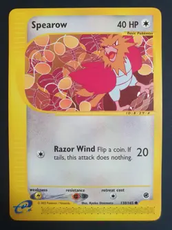 Spearow 130/165 - Expedition Base Set - Pokemon Card - Excellent Condition - Image 1