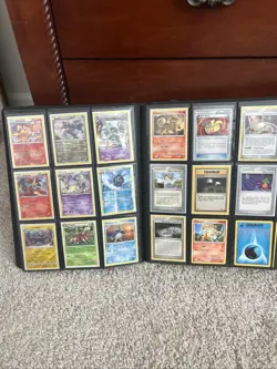 Vintage/Mid Era Pokemon Card Lot with binder - Image 3