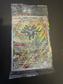 Pokemon Magneton SVP 159 Black Star Promo Card (Surging Sparks) - Image 1
