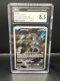 Pokemon Mewtwo Promo 052 CGC 8.5 NM/Mint+ Pokemon Card - Image 1