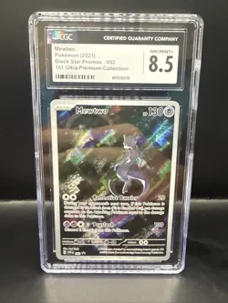 Pokemon Mewtwo Promo 052 CGC 8.5 NM/Mint+ Pokemon Card - Image 2
