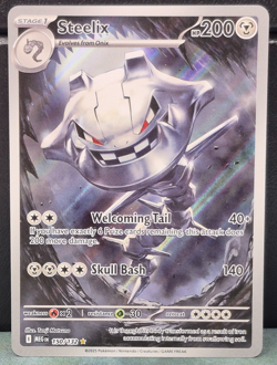 Steelix Illustration Rare 150/132 Mega Evolution Pokemon TCG Near Mint Card NM - Image 1