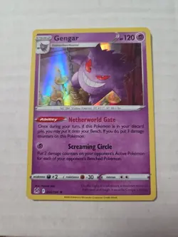 Gengar 2022 Lost Origin Holo Rare Pokemon Card 066/196 - Image 1