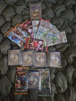 Random 3 pokemon booster packs! only 6 random boxes made 1 has bonus card extra - Image 1