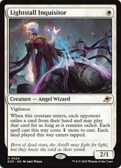 LIGHTSTALL INQUISITOR mtg NM-M Edge of Eternities 1 Rare - Image 1