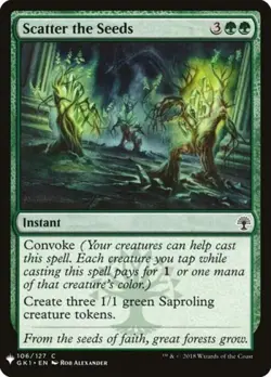 Scatter the Seeds - Near Mint MTG Mystery Booster - Image 1