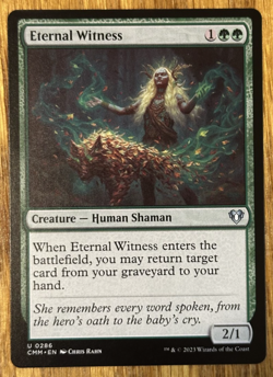 MTG Commander Masters, Eternal Witness - Image 1
