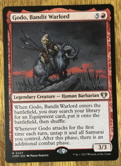 MTG Commander Masters, Godo, Bandit Warlord - Image 1