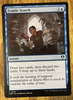 MTG Commander Masters, Frantic Search - Image 1