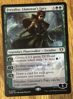 MTG Commander Masters, Freyalise, Llanowar's Fury - Image 1