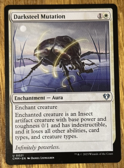 MTG Commander Masters, Darksteel Mutation - Image 1