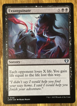 MTG Commander Masters, Exsanguinate - Image 1