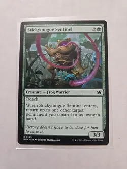 Stickytongue Sentinel - Bloomburrow - LP - MTG Magic - Common - Creature - Image 1