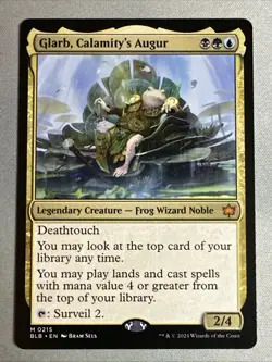 MTG / Glarb, Calamity's Augur / BLB / #215 / Regular / Mythic / NM - Image 1