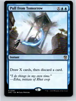 Magic the Gathering Pull from Tomorrow Aetherdrift Commander MTG Free Shipping! - Image 1