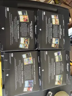 MTG FINAL FANTASY Sealed Commander Deck Display (Set of All 4 Decks) Sealed - Image 2