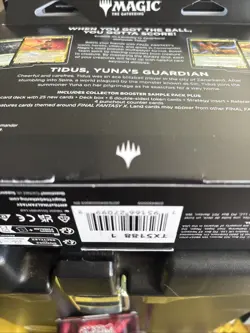 MTG FINAL FANTASY Sealed Commander Deck Display (Set of All 4 Decks) Sealed - Image 4