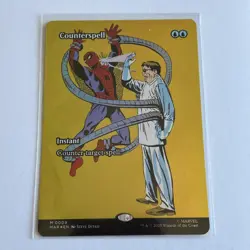 Counterspell 0009 Borderless - MAR - MTG Spider-Man FOIL NM/M - Image 1
